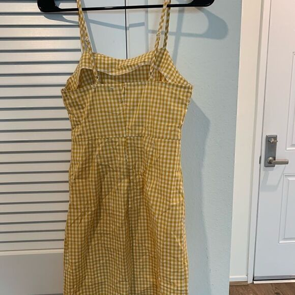 SHEIN Cotton Gingham Cami Dress - Picture 4 of 5